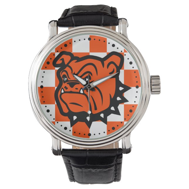 Artesia Bulldogs "Pride" Horloge (Voorkant)