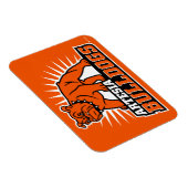 Artesia Bulldogs Primaire Logo Flexible Magnet Magneet (Rechterzijde)