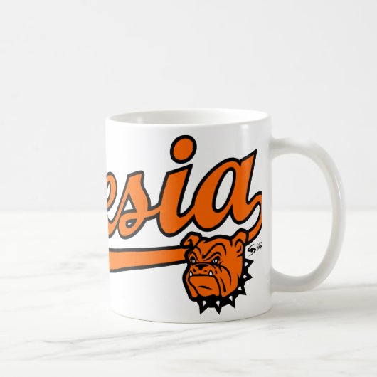 Artesia Bulldogs Script Mok (Rechts)