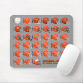 Artesia Bulldogs State Champs Helmet Mousepad Muismat (Met muis)