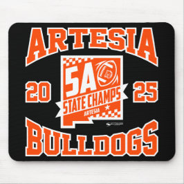 Artesia Bulldogs State Champs Logo Muismat