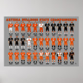 Artesia Bulldogs State Champs Uniform Poster (Voorkant)