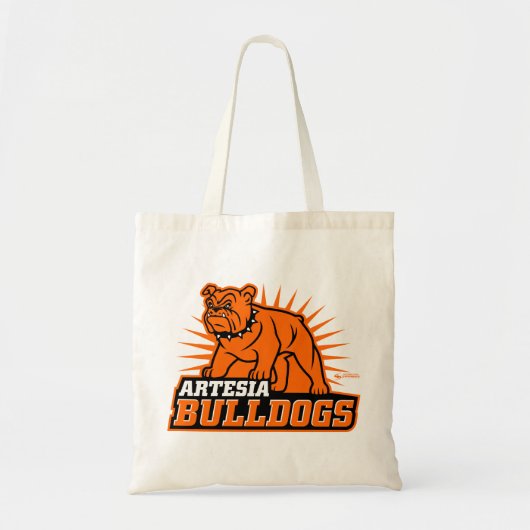 Artesia Bulldogs Tote Bag (Voorkant)