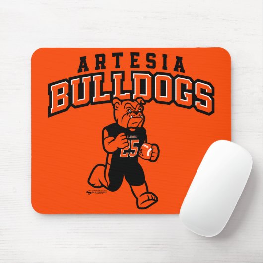 Artesia Bulldogs Touchdown-Muismat Muismat (Met muis)
