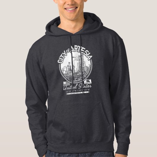 ARTESIA CALIFORNIA  - NAVAJO REFINERY HOODIE (Voorkant)