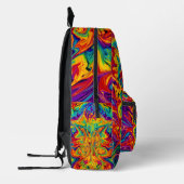 ARTFLOWS KLEUREN BEDRUKTE RUGZAK (Links)