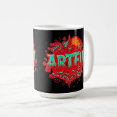 ARTFU KOFFIEMOK (Voorkant rechts)