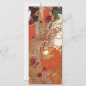 Artful Abstract Boho Kleurrijke 60ste Verjaardagsf Kaart (Achterkant)