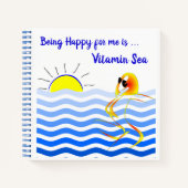 Artful Beach Journal Notitieboek (Voorkant)