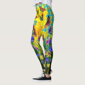 Artful Butterfly Springtime Bloemen Leggings (Links)
