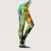 Artful Butterfly Springtime Bloemen Leggings (Rechts)