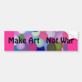 Artful Circles BumperSticker (Voorkant)