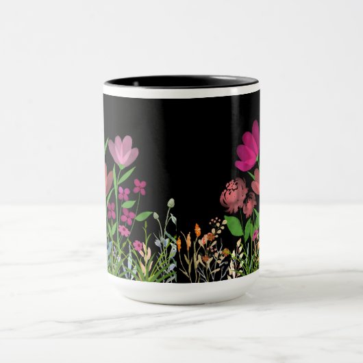 Artful Flowers Mok (Midden)