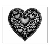 Artful Hearts: Gouache Valentijn Hearts Rubberstempel (Afrduk)