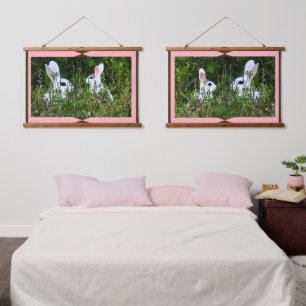 Artful Trends Kantoor / Home Decor Konijnen Hangend Wandkleed
