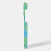 Artful trendy paar geluk iPhone hoesje (Linkerkant)