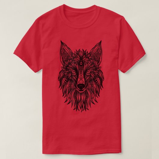 Artful Tribal Fo Head 264 T-shirt (Design voorkant)