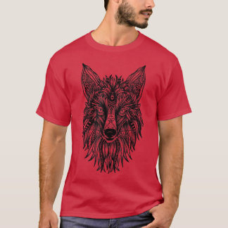 Artful Tribal Fo Head 264 T-shirt