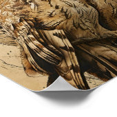 Artful Uilen Poster (Hoek)