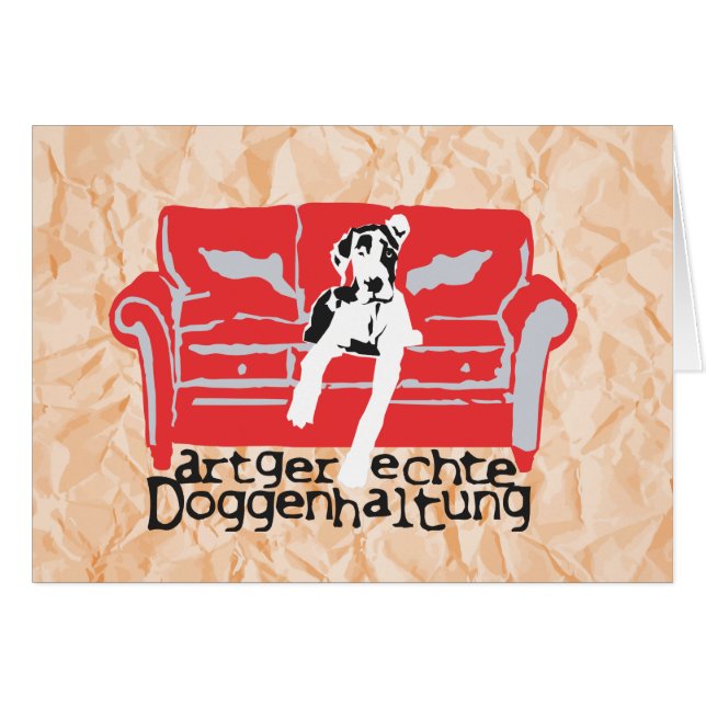 Artgerechte Doggenhaltung (Voorkant Horizontaal)