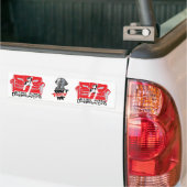 Artgerechte Doggenhaltung Bumpersticker (Op Truck)