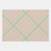 Artgul hexagon waterverf inpakpapier vel (Voorkant 3)