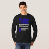 Arthrogryposis Awareness Son Warrior Survivor  4 T-shirt (Voorkant volledig)