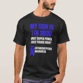 Arthrogryposis Awareness Son Warrior Survivor  4 T-shirt (Voorkant)