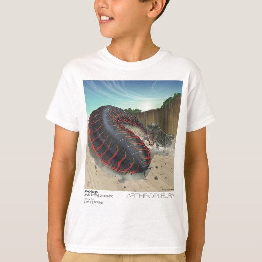 Arthropleura T-shirt (Voorkant)