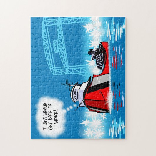 Arthur Anderson weer aan het werk Legpuzzel (Verticaal)