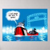 Arthur Anderson weer aan het werk Poster (Voorkant)