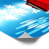 Arthur Anderson weer aan het werk Poster (Hoek)