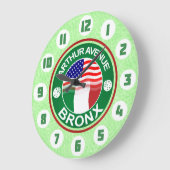 Arthur Ave Bronx Italiaans Grote Klok (Hoek)