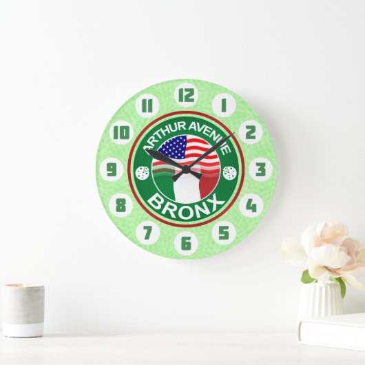 Arthur Ave Bronx Italiaans Grote Klok (Huis)