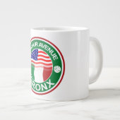 Arthur Ave Bronx Italiaans Grote Koffiekop (Voorkant rechts)