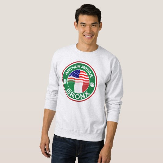 Arthur Ave Bronx Italiaans Trui (Voorkant volledig)