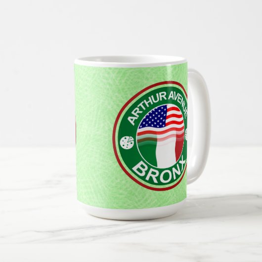 Arthur Ave Bronx Italiaanse Mok (Voorkant rechts)