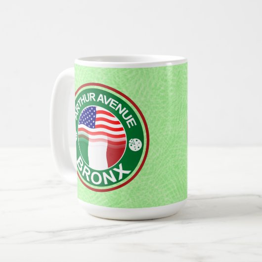 Arthur Ave Bronx Italiaanse Mok (Voorkant links)