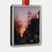 Arthur Ave. kerstavond Metalen Ornament (Rechts)