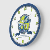 Arthur boys noemden groen blauw ridderschild grote klok (Hoek)