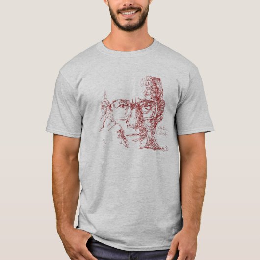 Arthur C. Clark T-shirt (Voorkant)