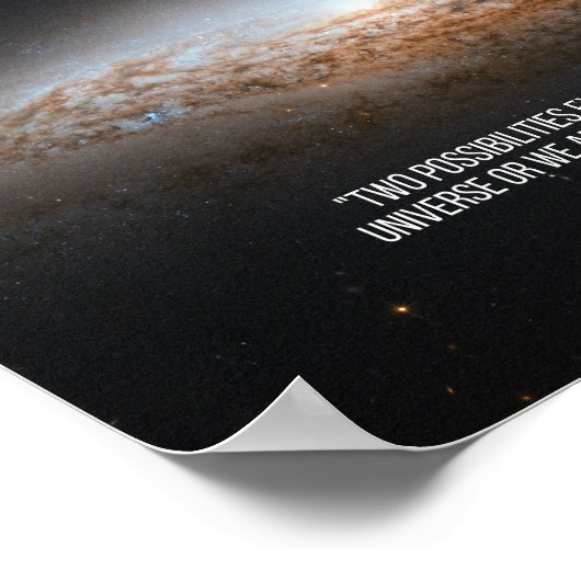 Arthur C. Clarke Quote Poster (Hoek)