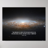 Arthur C. Clarke Quote Poster (Voorkant)