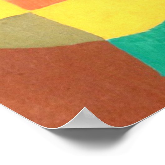 Arthur Dove abstracte kunst, 0,04 % Poster (Hoek)