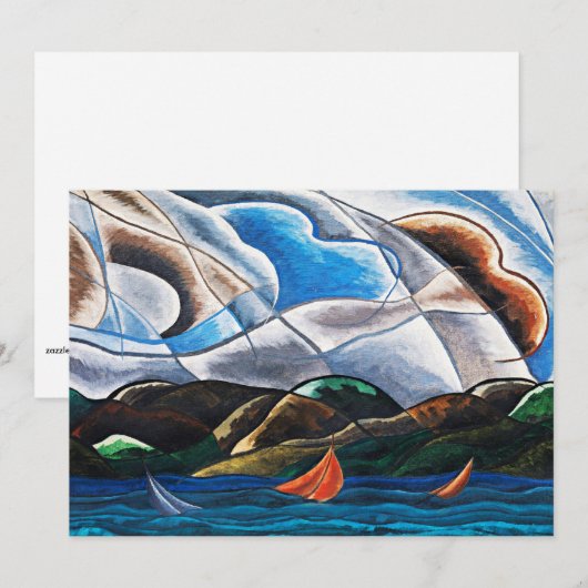 Arthur Dove, Clouds en Water (Voorkant / Achterkant)