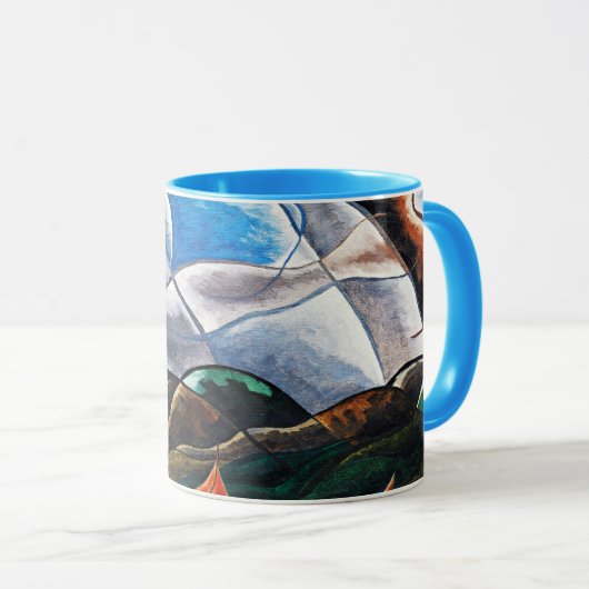 Arthur Dove, Clouds en Water Mok (Voorkant rechts)