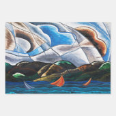 Arthur Dove, Wolken en Water Inpakpapier Vel (Voorkant 3)