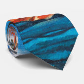 Arthur Dove, Wolken en Water Stropdas (Opgerold)