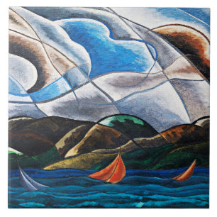 Arthur Dove, Wolken en Water Tegeltje