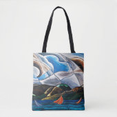 Arthur Dove, Wolken en Water Tote Bag (Voorkant)